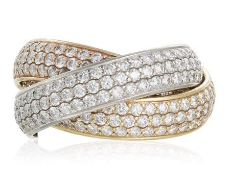 real cartier ring|cartier 1 carat diamond ring.